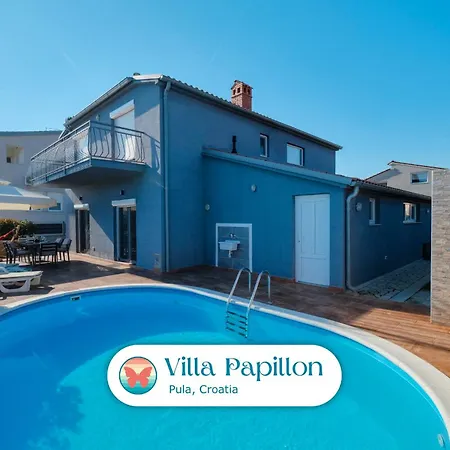 Papillon - Ausgestattete Ferienoase Villa Pula