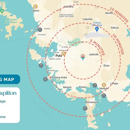 Papillon - Ausgestattete Ferienoase 빌라 *